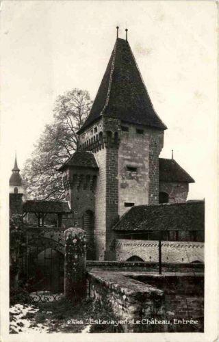 Estavayer, Le Chateau, Entree