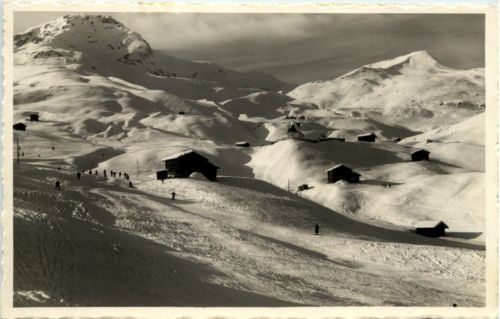 Arosa, Weisshorn u. Brüggerhorn