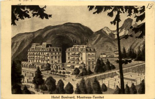 Montreux-Territet, Hotel Bonivard