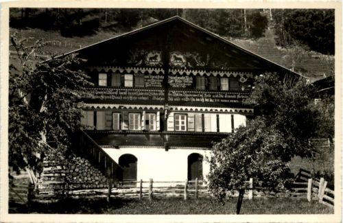 Lenk, Simmentalerhaus