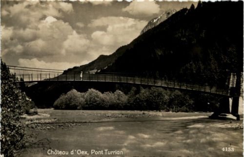 Chateau d Oex, Pont Turrian