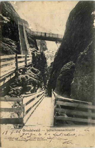 Grindelwald, Lütschinenschlucht