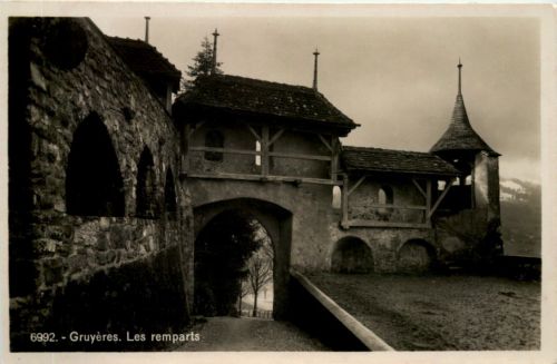 Gruyeres, Les remparts