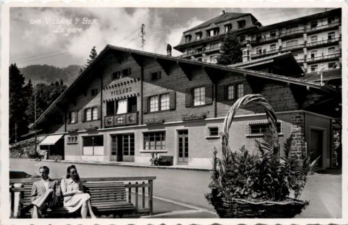 Villars s Bex, la gare