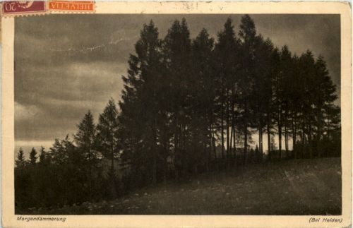 Bei Heiden - Morgendämmerung