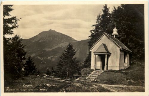 Lungern - Käppeli am Wege nach dem Brünig