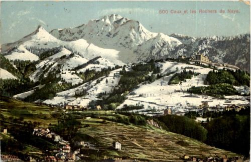 Caux et les Rochers de Naye
