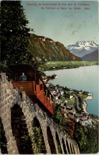 Territet - Le funiculaire