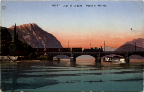 Lago di Lugano - Ponte di Melide
