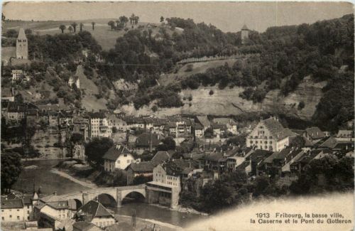 Fribourg - la basse ville