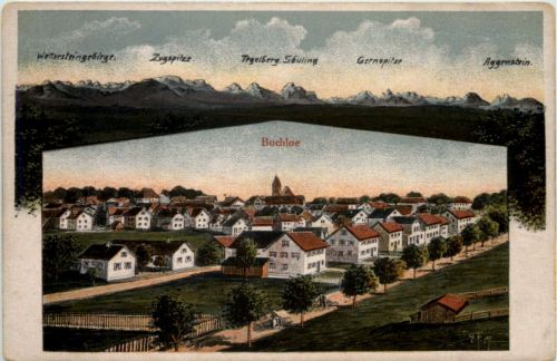 Buchloe - Künstler-AK Eugen Felle