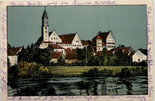 Babenhausen - Künstler-AK Eugen Felle