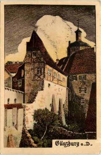 Günzburg a. Donau - Künstler-AK Eugen Felle