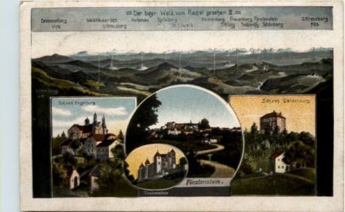 Fürstenstein Rachel - Künstler-AK Eugen Felle
