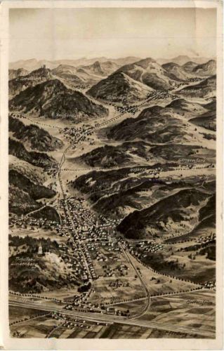 Lahr in Baden - Künstler-AK Eugen Felle