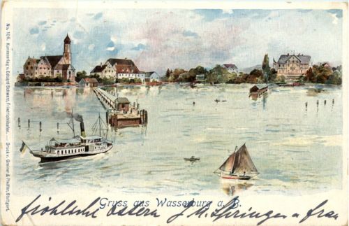 Gruss aus Wasserburg am Bodensee