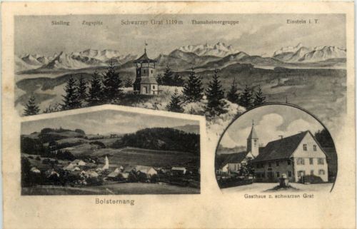 Bolsternang - Künstler-AK Eugen Felle