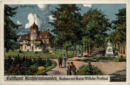 Kirchheimbolanden - Künstler-AK Eugen Felle