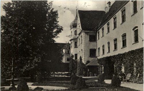 Alt-Isny Schloss - Künstler-AK Eugen Felle