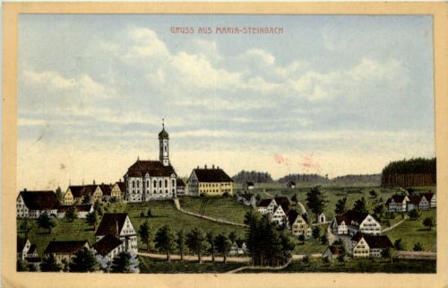 Gruss aus Maria-Steinbach - Künstler-AK Eugen Felle