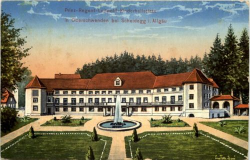 Oberschwenden bei Scheidegg - Künstler-AK Eugen Felle