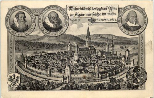 Isny - Künstler-AK Eugen Felle