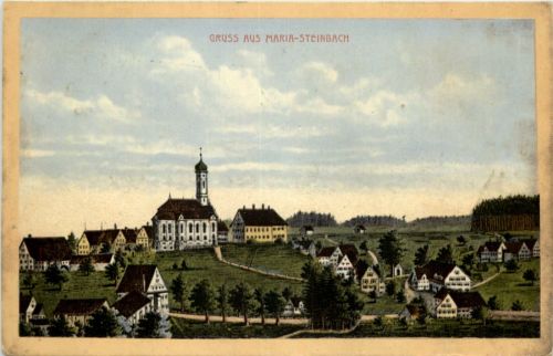 Gruss aus Maria-Steinbach - Künstler-AK Eugen Felle