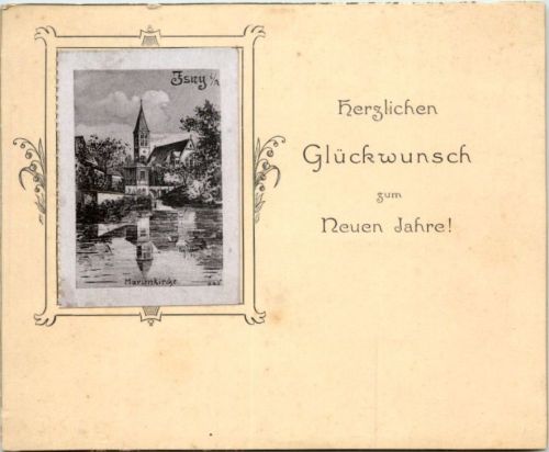 Isny - Glückwunsch zum neuen Jahr