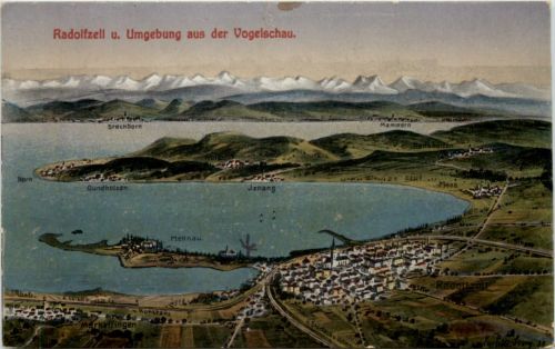 Radolfzell und Umgebung - Künstler-AK Eugen Felle