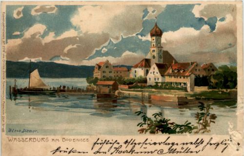 Wasserburg am Bodensee - Litho