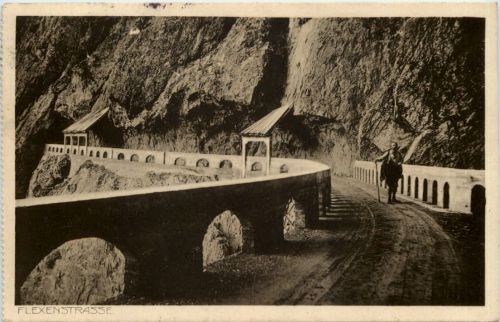 Flexenstrasse, Zürs, Vorarlberg, Pension Edelweiss