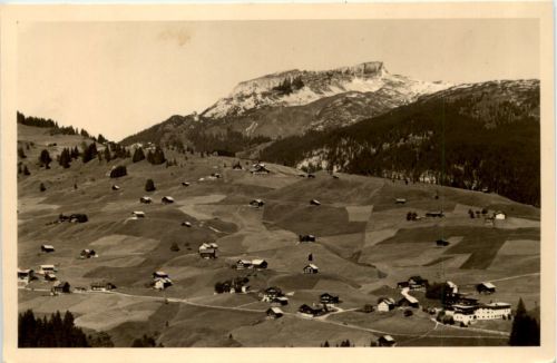 Hirschegg mit Hoch Ifen