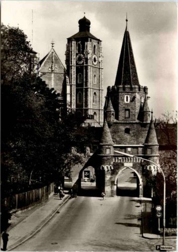 Ingolstadt, Kreuztor und Münster