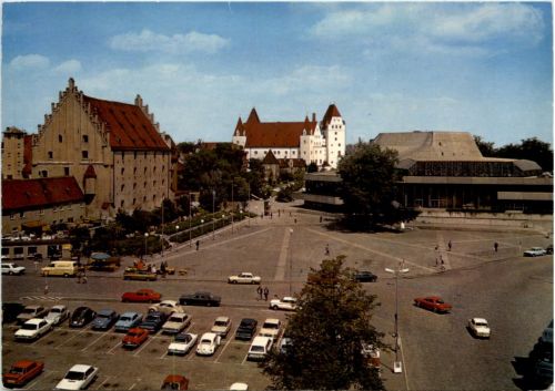 Ingolstadt, Stadttheater, Herzogskasten und Neues Schloss