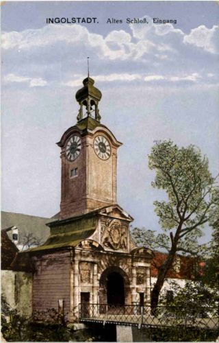 Ingolstadt, Altes Schloss, Eingang