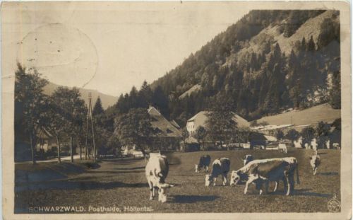 Schwarzwald, Posthalde, Höllental