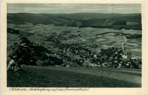 Blick vom Aschberghang auf das Brunndöbratal