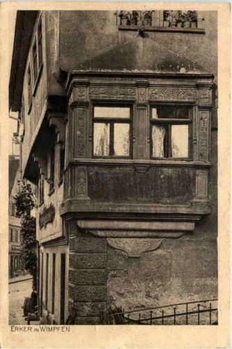 Erker in Wimpfen
