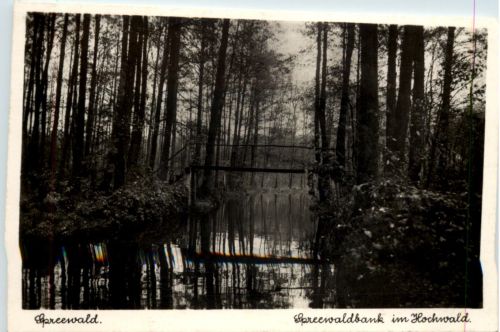 Spreewald, Spreewaldbank im Hochwald