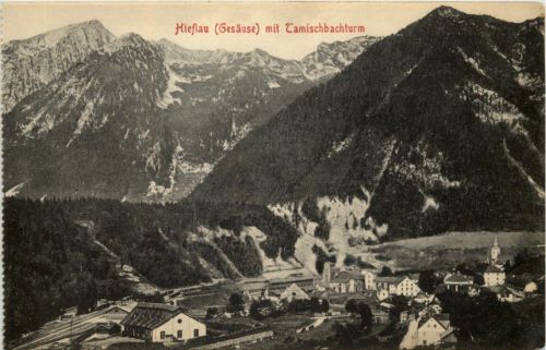 Hieflau Gesäuse, mit Tamischbachturm