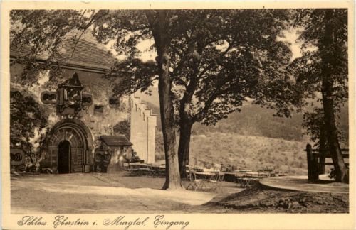 Schloss Eberstein i. Murgtal, Eingang