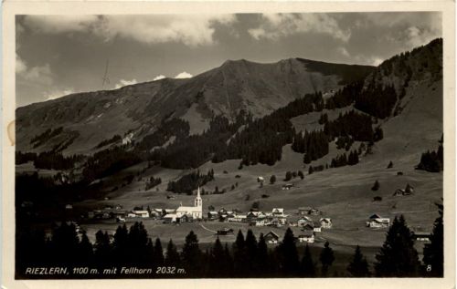 Riezlern mit Fellhorn
