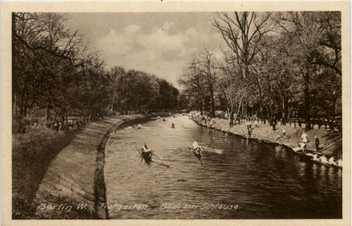 Berlin, Tiergarten, Blick zur Schleuse