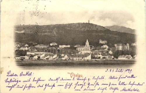 Vöslau, Franz Josefs-Warte am Harzberg