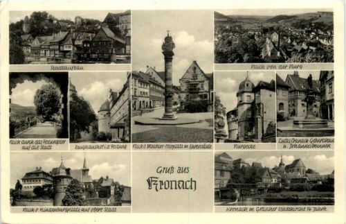 Gruss aus Kronach, div. Bilder