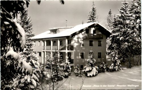 Pfronten-Meilingen, Pension Haus in der Sonne
