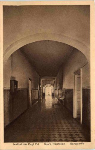 Sparz-Traunstein, Institut der Engl. Frl., Gangpartie