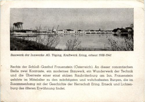 Stauwerk der Innwerke AG, Töging