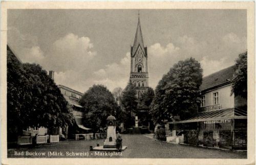 Bad Buckow, Marktplatz