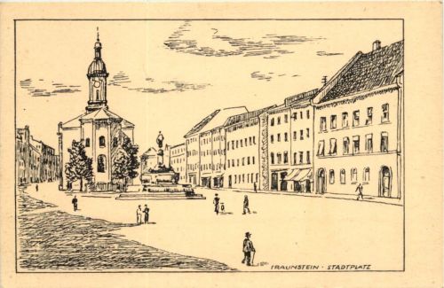 Traunstein, Stadtplatz